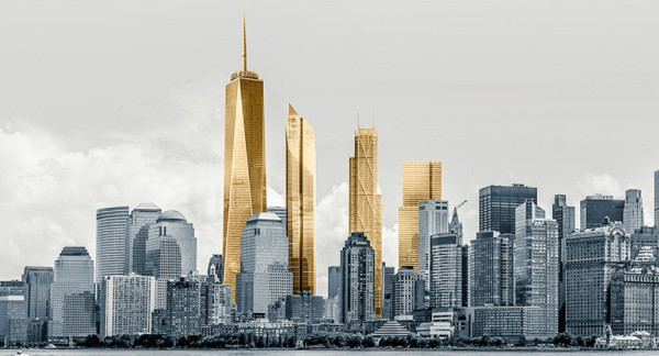 Nowe One World Trade Center, New York, USA - Wzmocniony system połączeń